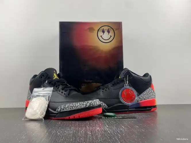 Rep TBK Air J 3 x Jordan Rio Balvin FN0344-001 0604